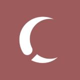 Klein logo RCHLL bestaande uit halve maan