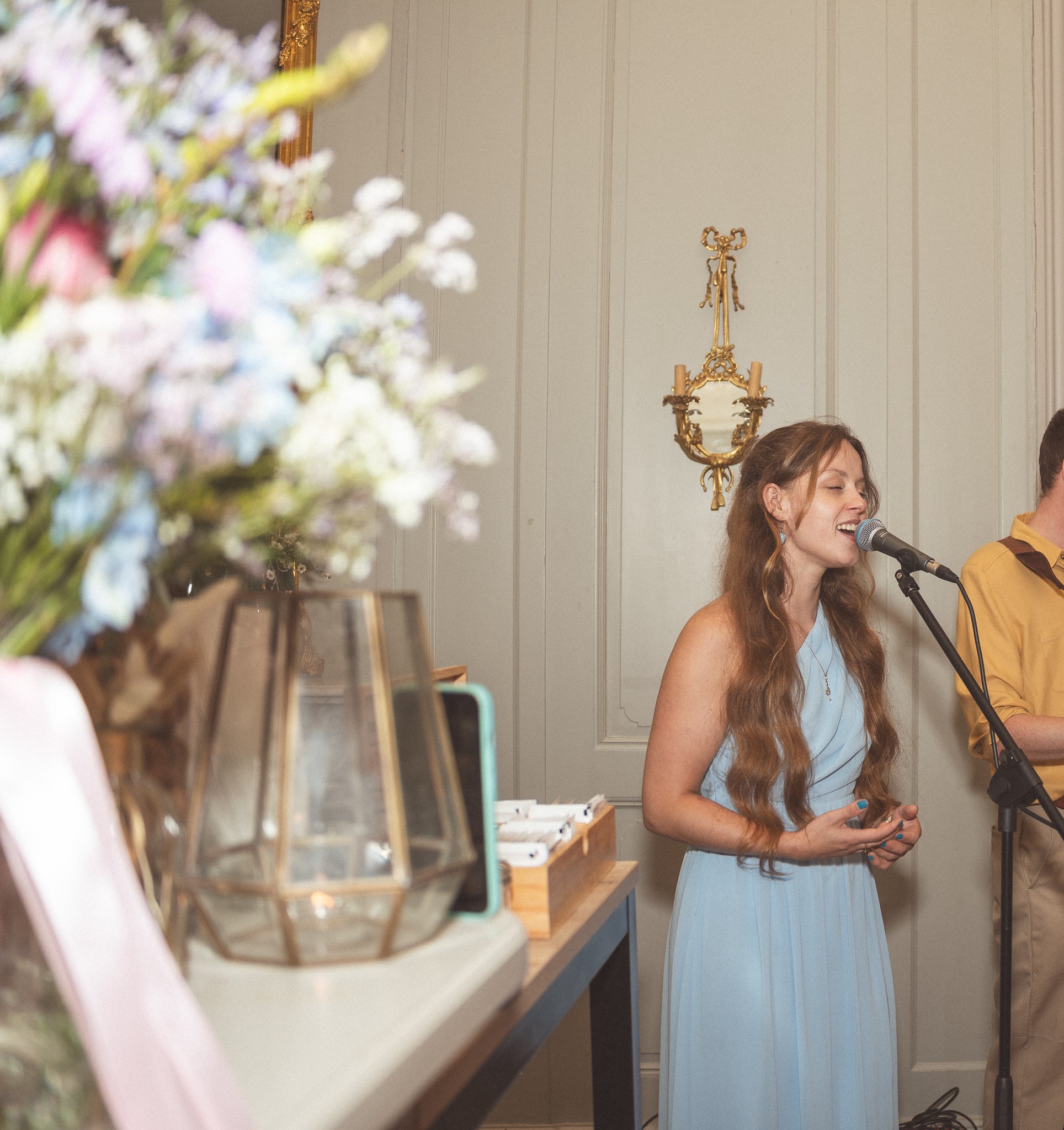 Huwelijkszangeres Rachelle Adriënne zingt op bruiloft bij het Spaansche Hof in Den Haag