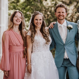 Bruiloftzangeres Rachelle met Cindy & Robert